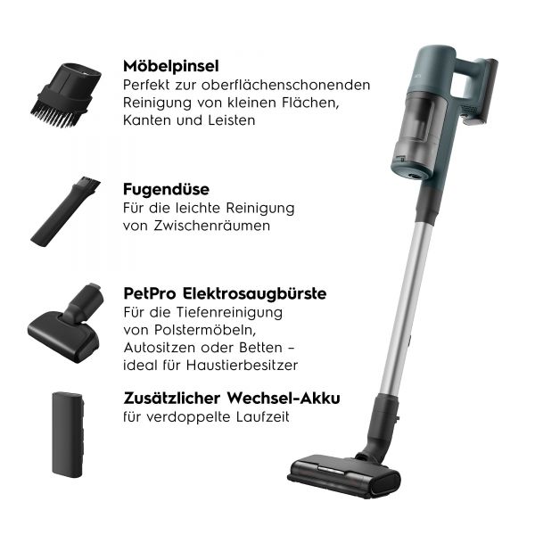 AEG AP61AB21EX - Akku Staubsauger - Ocean Green