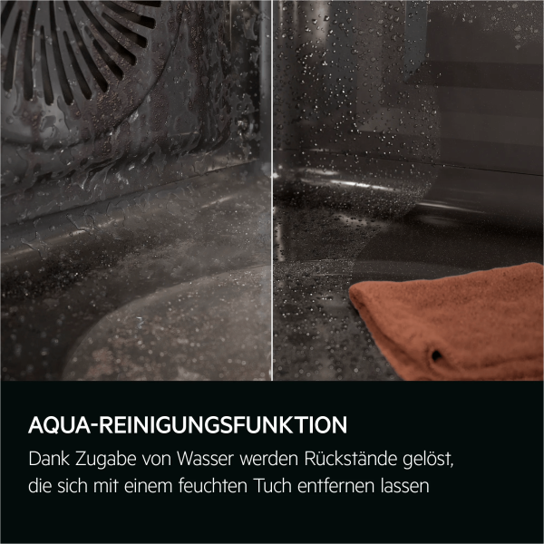 AEG NBU5A10CM - Einbauherd/Backofen - Edelstahl mit Antifingerprint