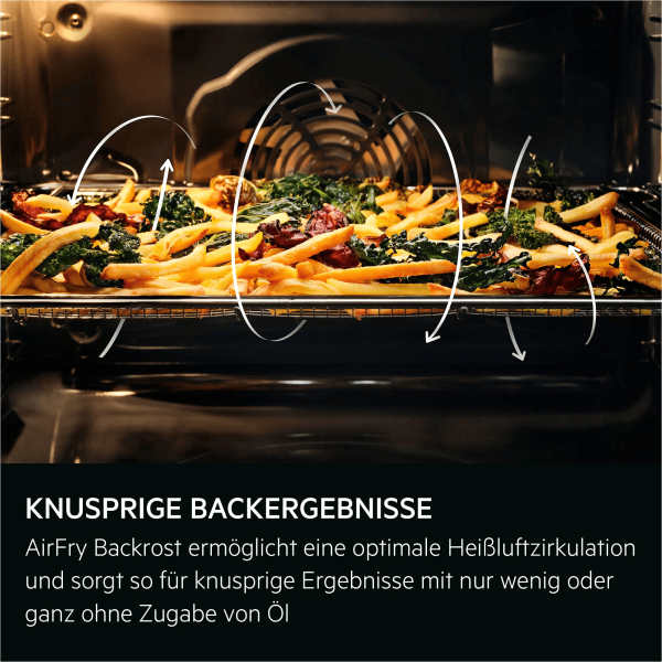 AEG OU5PE40AM - Einbauherd/Backofen - Edelstahl