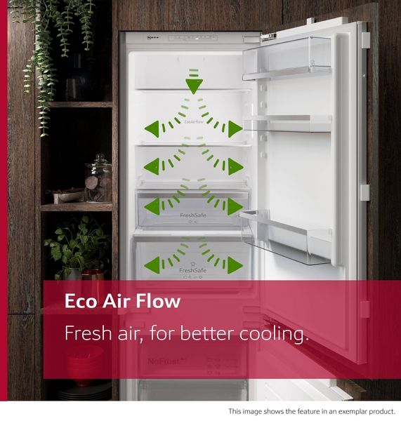 Neff KI5862SE0S, Einbau Kühl-Gefrierkombination mit Gefrierfach unten