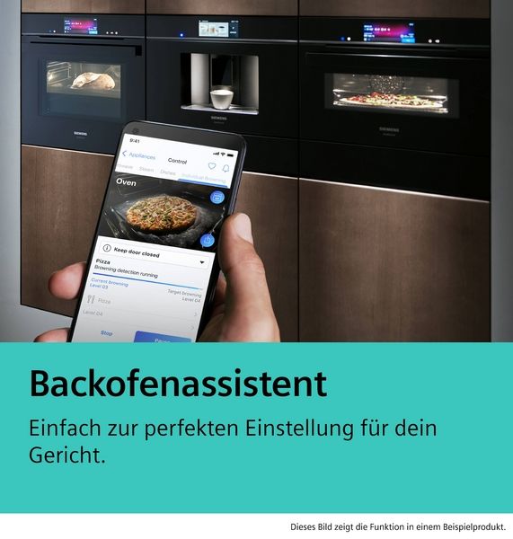 Siemens HM736GAB1, Einbau-Backofen mit Mikrowellenfunktion