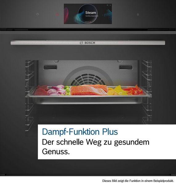 Bosch HSG7261B1, Einbau-Dampfbackofen