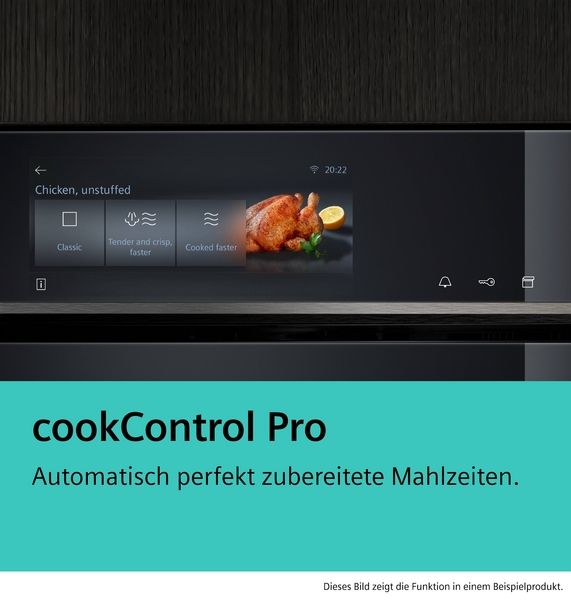 Siemens HM736GAB1, Einbau-Backofen mit Mikrowellenfunktion