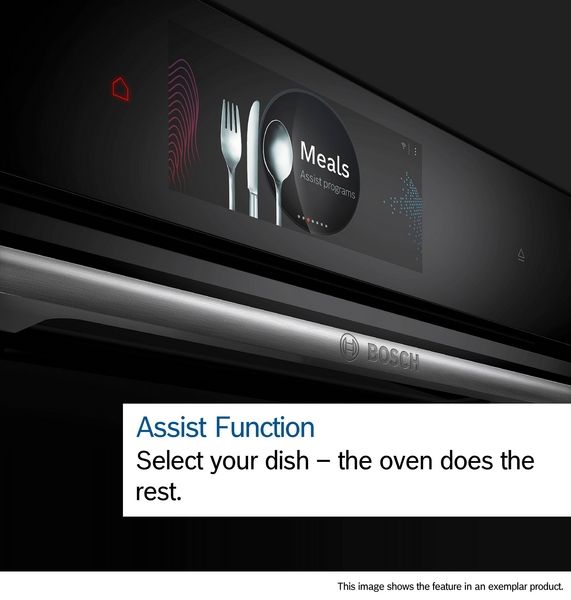 Bosch CMG7241B1, Einbau-Kompaktbackofen mit Mikrowellenfunktion