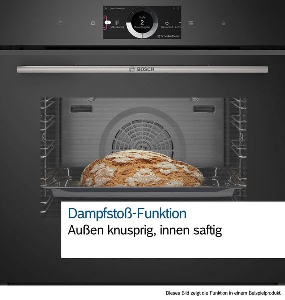 Bosch HSG7261B1, Einbau-Dampfbackofen