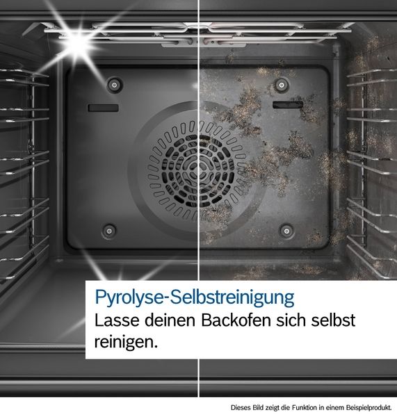 Bosch HMG776NB1, Einbau-Backofen mit Mikrowellenfunktion