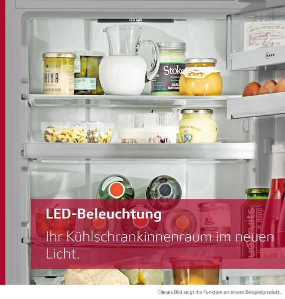 Neff KI6773FE1, Einbau Kühl-Gefrierkombination mit Gefrierfach unten