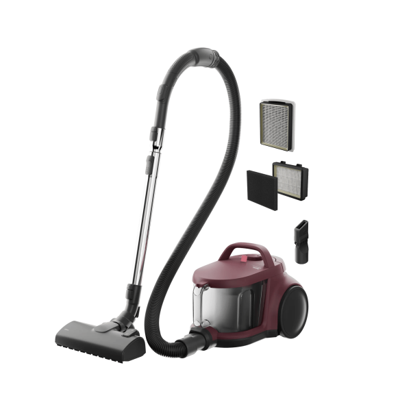 AEG AL51C1DRF - Bodenstaubsauger - Dark Red
