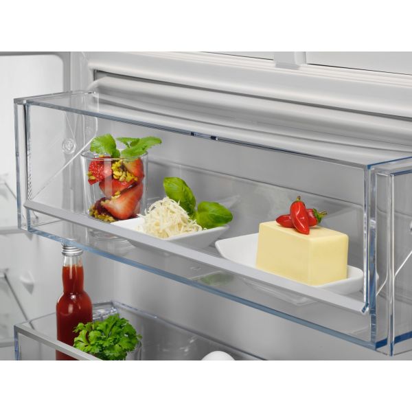 AEG NSC9V183CS - Kühl- / Gefrierkombination - Weiß