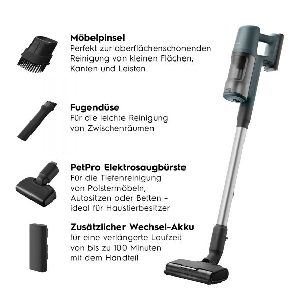 AEG AP61AB21EX - Akku Staubsauger - Ocean Green