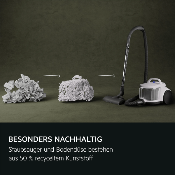 AEG AL51C2SW - Bodenstaubsauger - Shell White