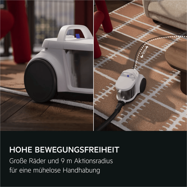 AEG AL51C2SW - Bodenstaubsauger - Shell White