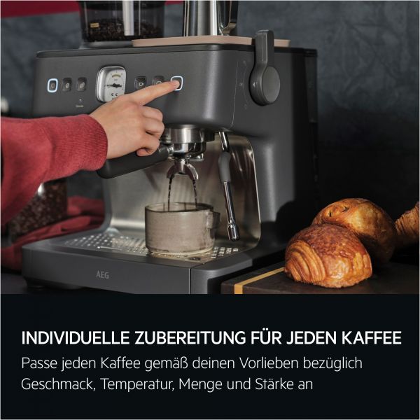 AEG EC8-1-8BP - Espresso machine