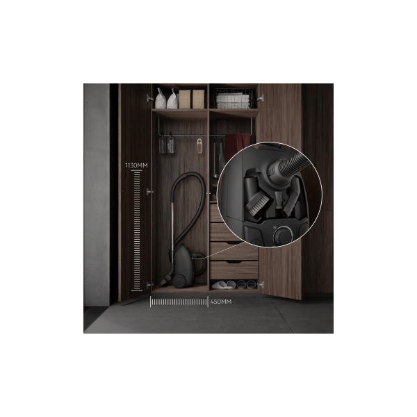 AEG AB31C1GG - Bodenstaubsauger - Graphite grey