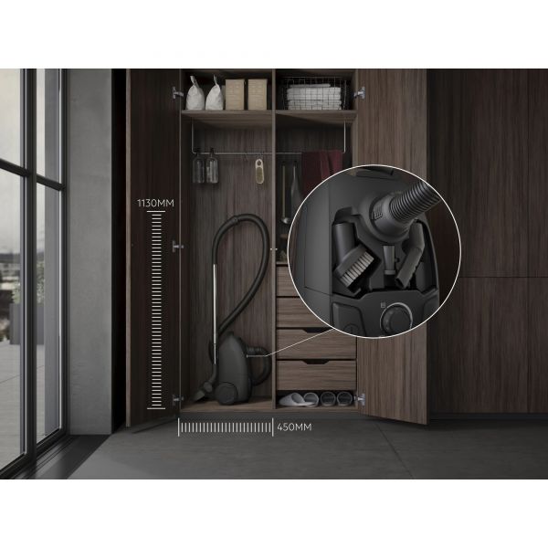 AEG AB31C1GG - Bodenstaubsauger - Graphite grey