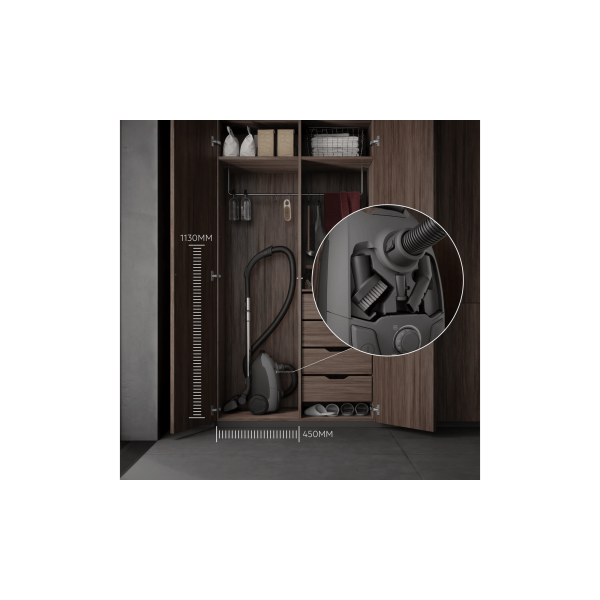 AEG AB51C2DG - Bodenstaubsauger - Dark Grey