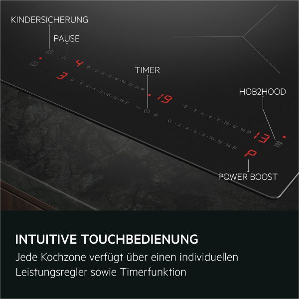 AEG TO64IA0FXB - Kochfeld - Schwarz