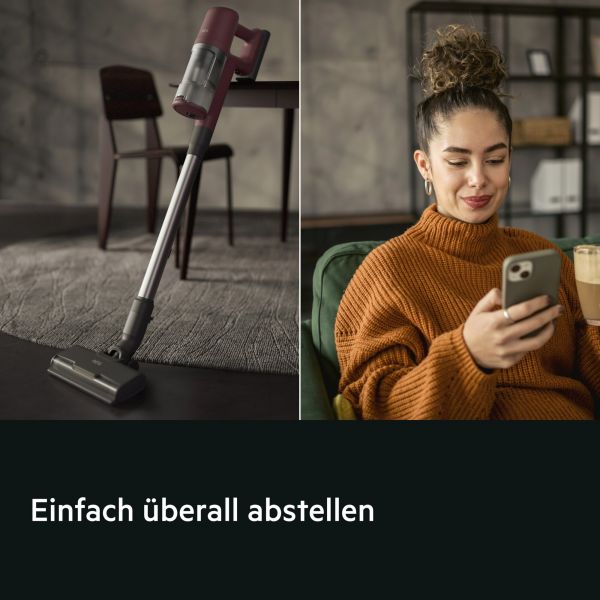 AEG AP61CB21DR - Akku Staubsauger - Dark Red