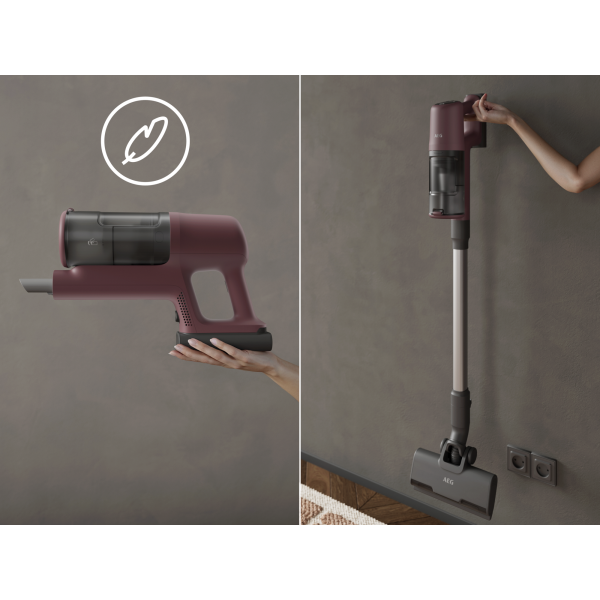 AEG AP61CB21DR - Akku Staubsauger - Dark Red
