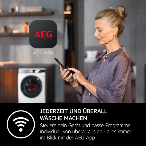 AEG LWR9W81609 - Waschtrockner - Weiß