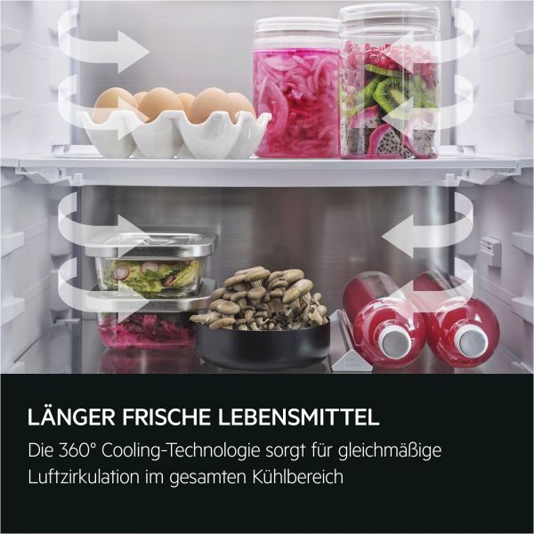 AEG TSC8M181BC - Kühl- / Gefrierkombination - Weiß