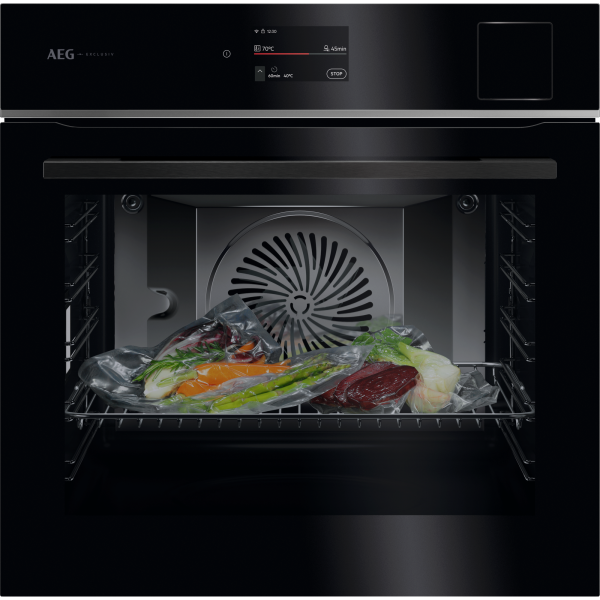 AEG TP8SB73FAB - Einbauherd/Backofen - Schwarz