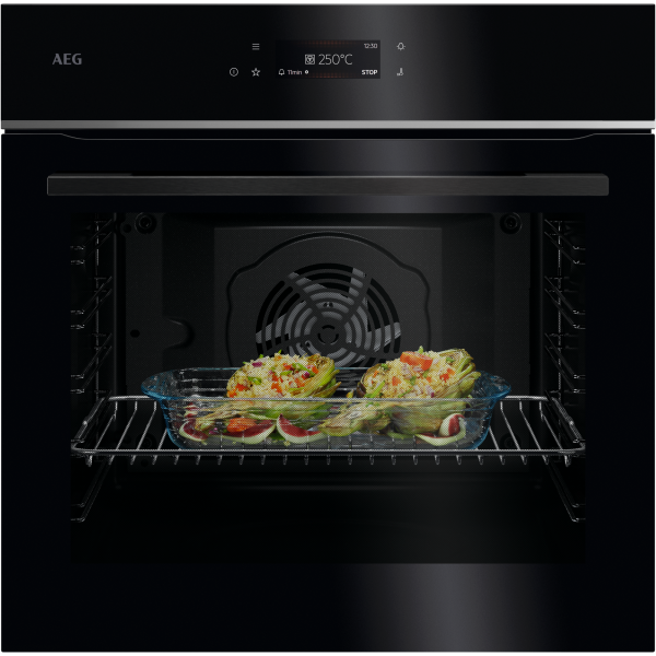 AEG TE7AB63FSB - Einbauherd/Backofen - Schwarz