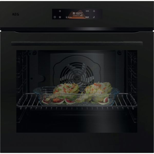 AEG NBU7P60KT - Einbauherd/Backofen - Matt Black