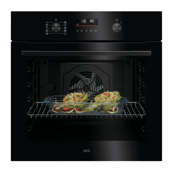 AEG NBU5P40SK - Einbauherd/Backofen - Schwarz