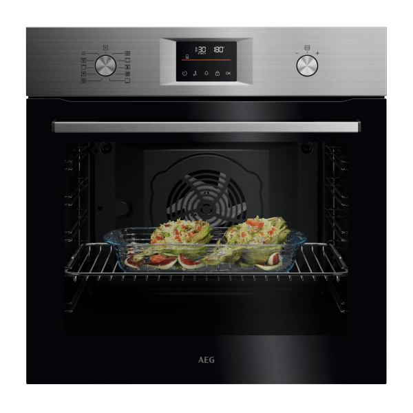 AEG NBU5P40SM - Einbauherd/Backofen - Edelstahl mit Antifingerprint