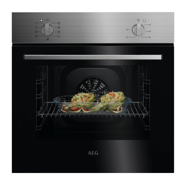 AEG NBU5A10CM - Einbauherd/Backofen - Edelstahl mit Antifingerprint
