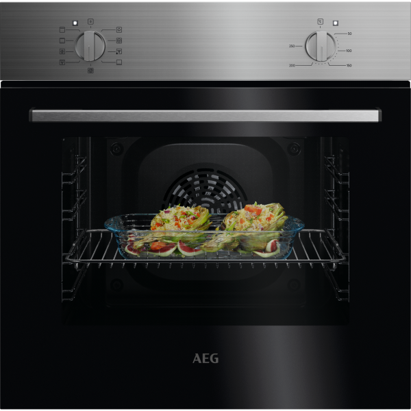 AEG NBU5A10CM - Einbauherd/Backofen - Edelstahl mit Antifingerprint