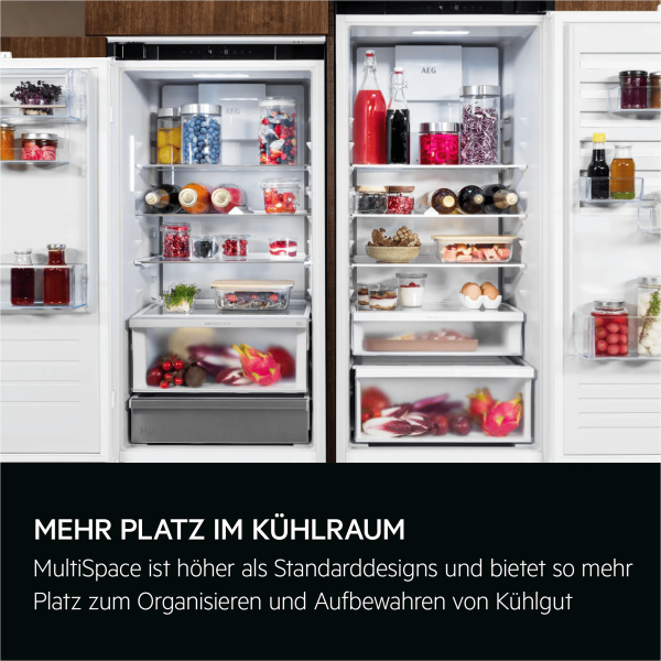 AEG NSC7C191ES - Kühl- / Gefrierkombination - Weiß