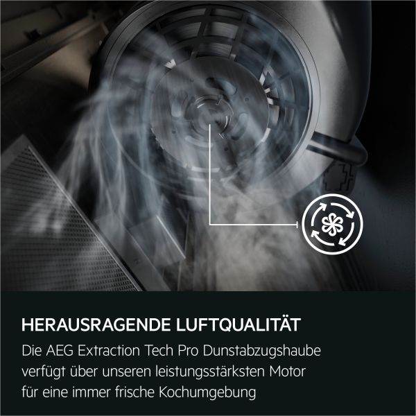 AEG GV77D91ST - Dunstabzugshaube - Matt Black