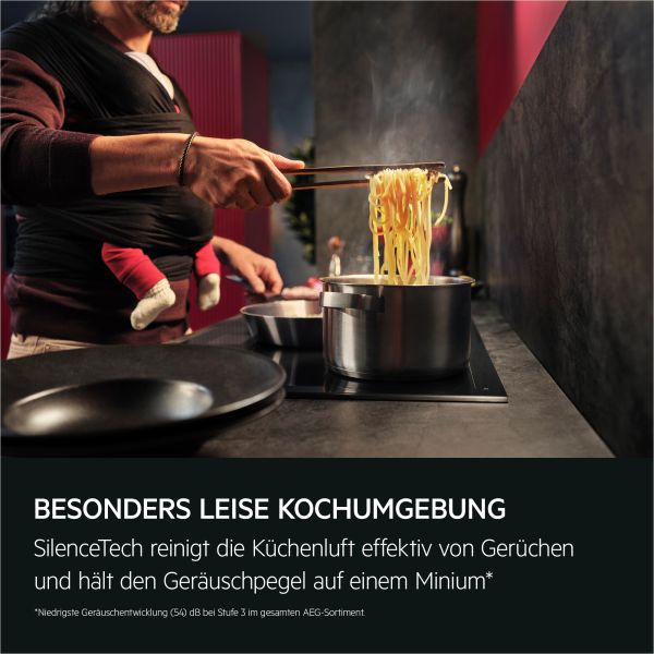AEG GV77D91ST - Dunstabzugshaube - Matt Black