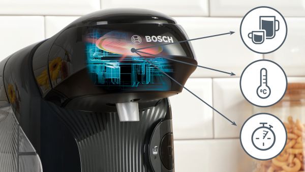 Bosch TAS112E, Kapselmaschine