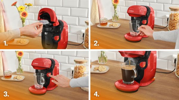 Bosch TAS113E, Kapselmaschine