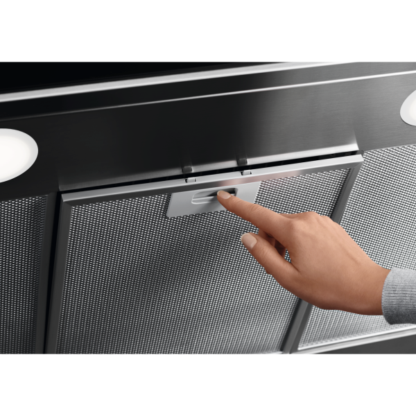 AEG DBB3951M - Dunstabzugshaube - Edelstahl