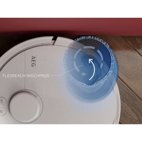 AEG AR81UW3SW - Reinigungs-Roboter - Shell White