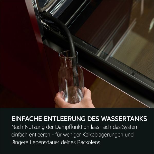AEG NBR7P621SB - Einbauherd/Backofen - Schwarz