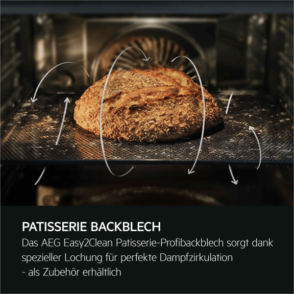 AEG NBR7P621SB - Einbauherd/Backofen - Schwarz