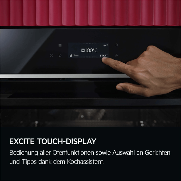 AEG NBU7P60KT - Einbauherd/Backofen - Matt Black