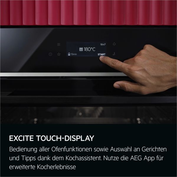 AEG NBR7P621SB - Einbauherd/Backofen - Schwarz