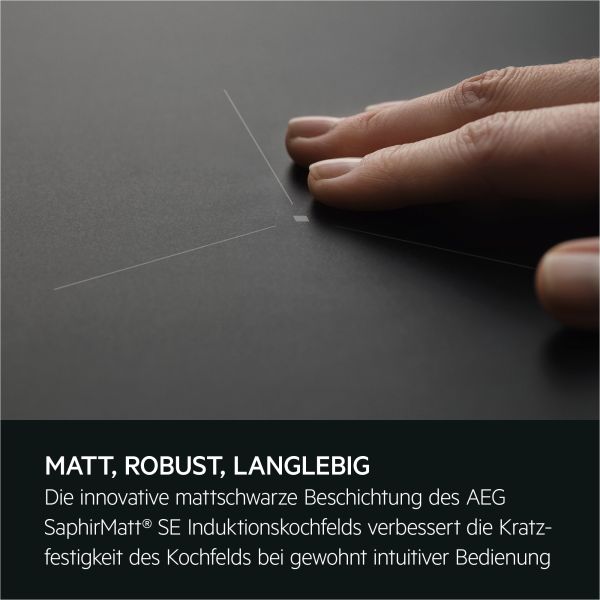 AEG OIO84A00IT - Kochfeld - Matt Black