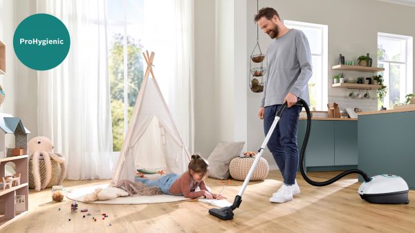 Bosch BGD41HYG, Staubsauger mit Beutel
