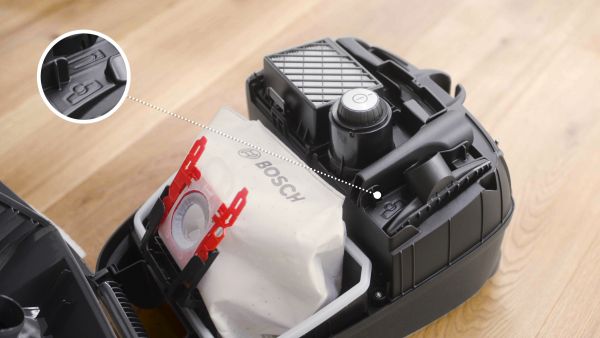 Bosch BGD41HYG, Staubsauger mit Beutel