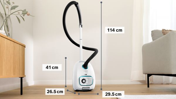 Bosch BGD41HYG, Staubsauger mit Beutel