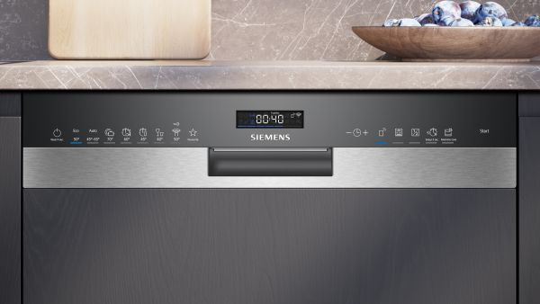 Siemens SN55ES12CE, Teilintegrierter Geschirrspüler