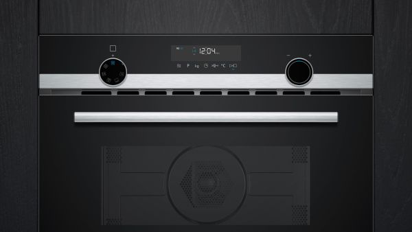 Siemens CM585AGS1, Einbau Mikrowelle mit Heißluft