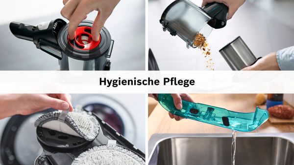 Bosch BKS71HYG1, Akku-Staubsauger 2in1 Saugen & Wischen